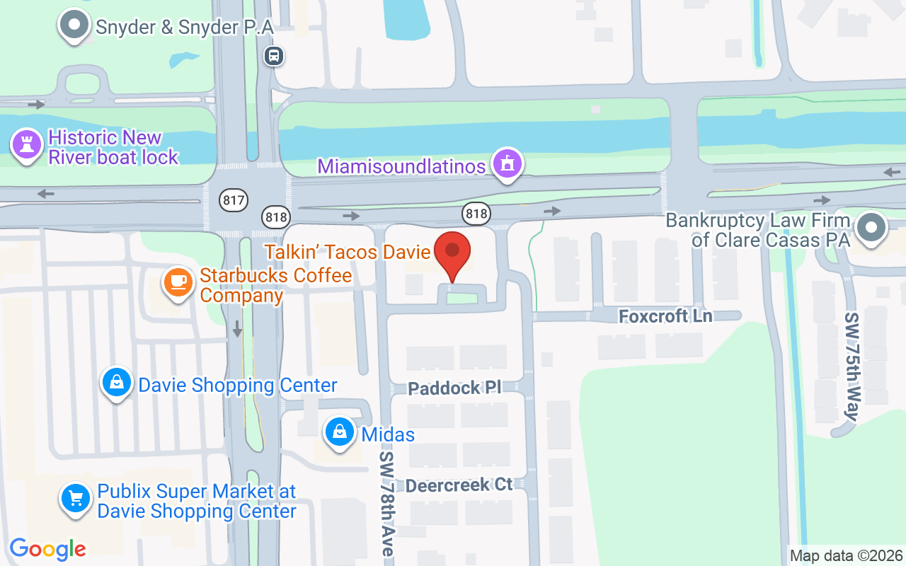 Map showing the location of Valhalla Cave Davie Barbershop