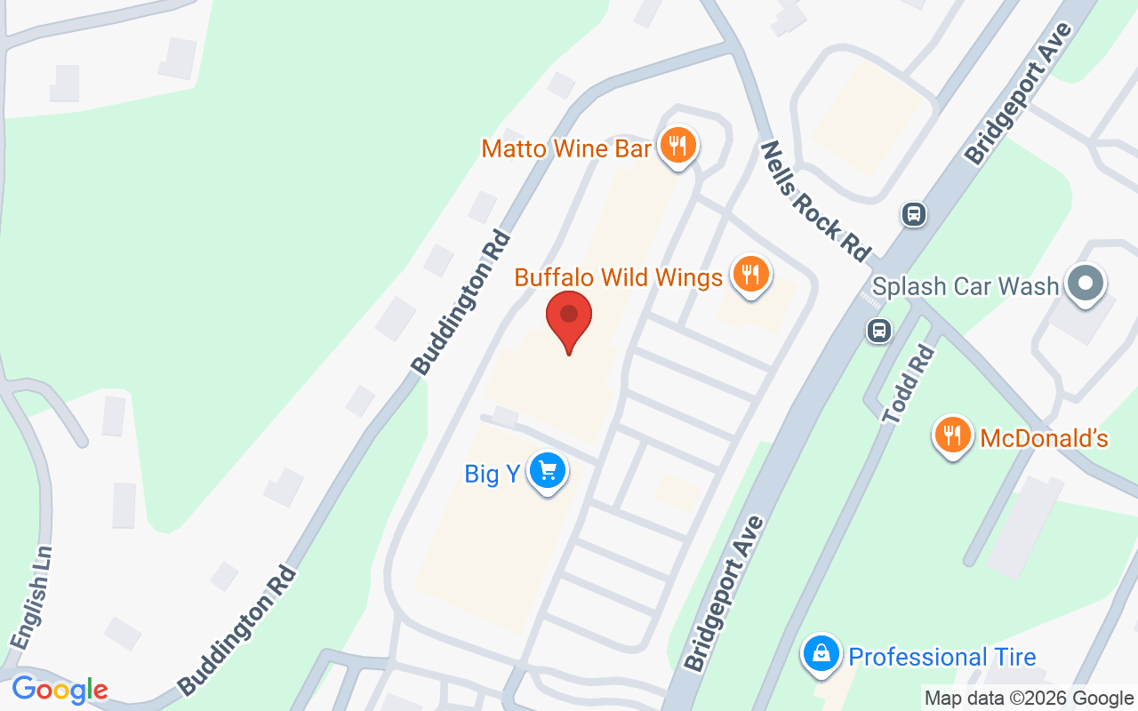 Map showing the location of Gina Lariccia’s Bespoke The Salon Suite