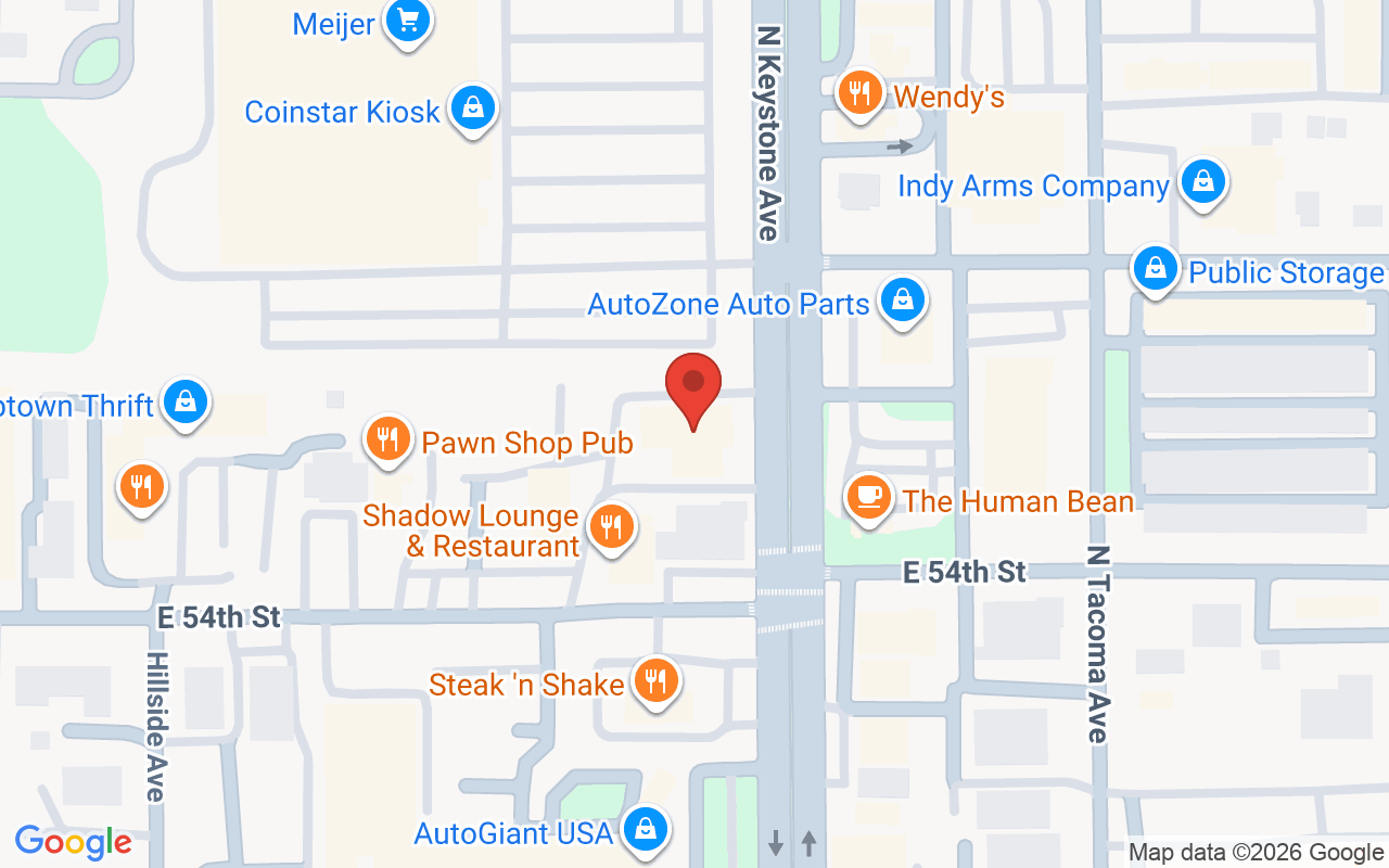 Map showing the location of BA Esthetics