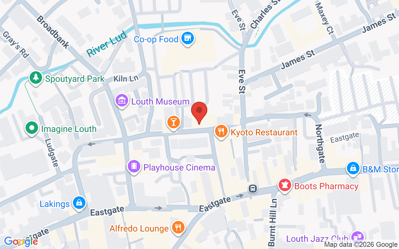 Map showing the location of Urban Studio