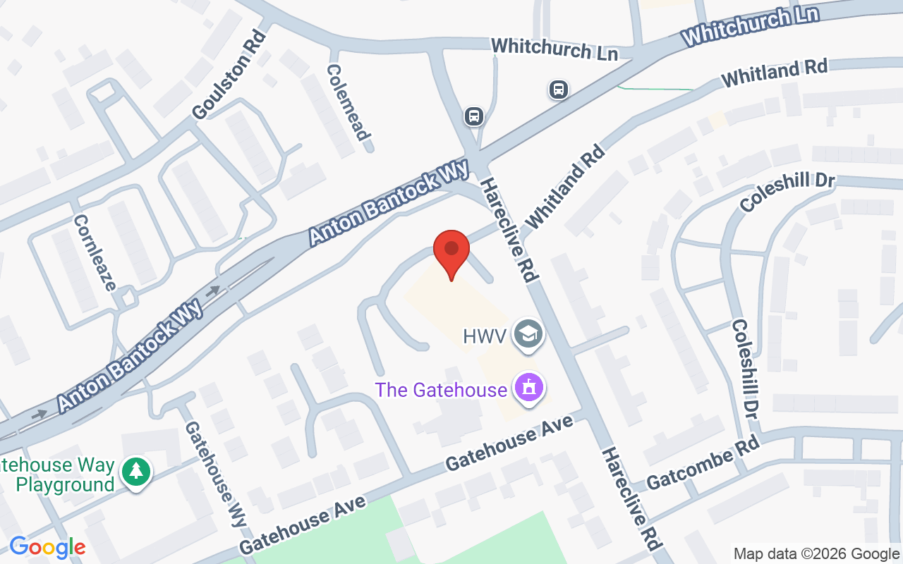 Map showing the location of Rosie Beauty Salon