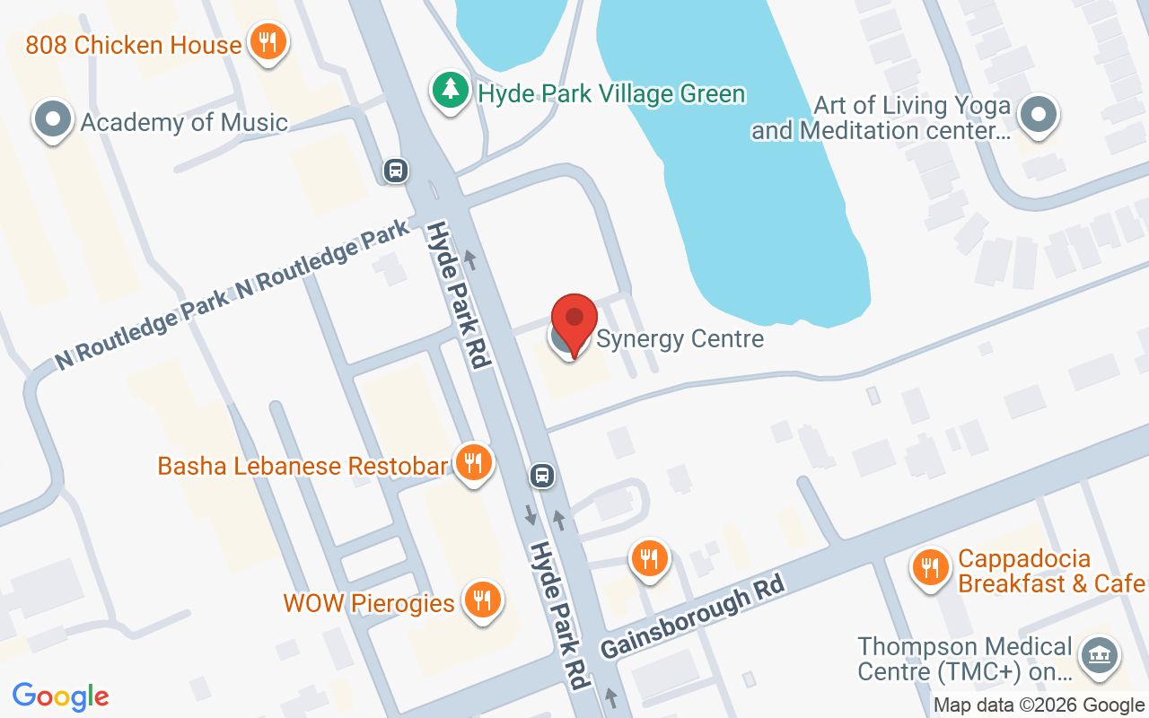 Map showing the location of Beauty Within