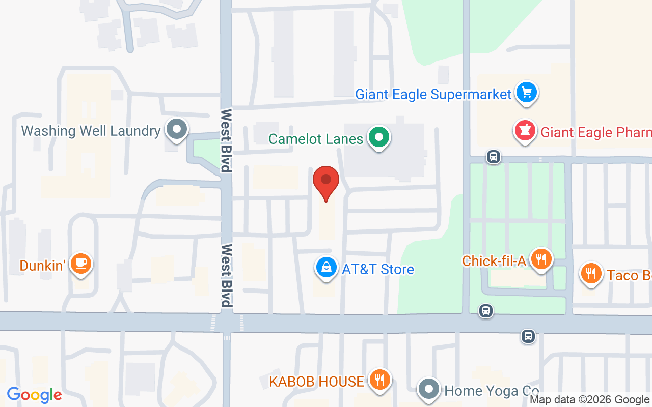 Map showing the location of Royal Glow Beauty and Esthetics
