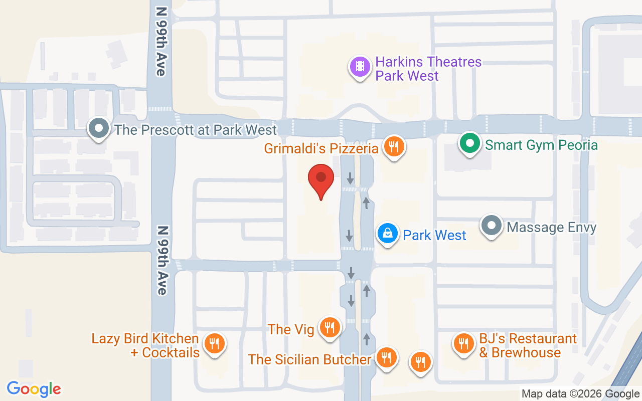Map showing the location of Paramount Hair & Extensions