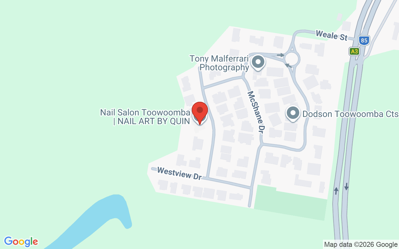 Map showing the location of Nail Salon Toowoomba | NAIL ART BY QUIN.