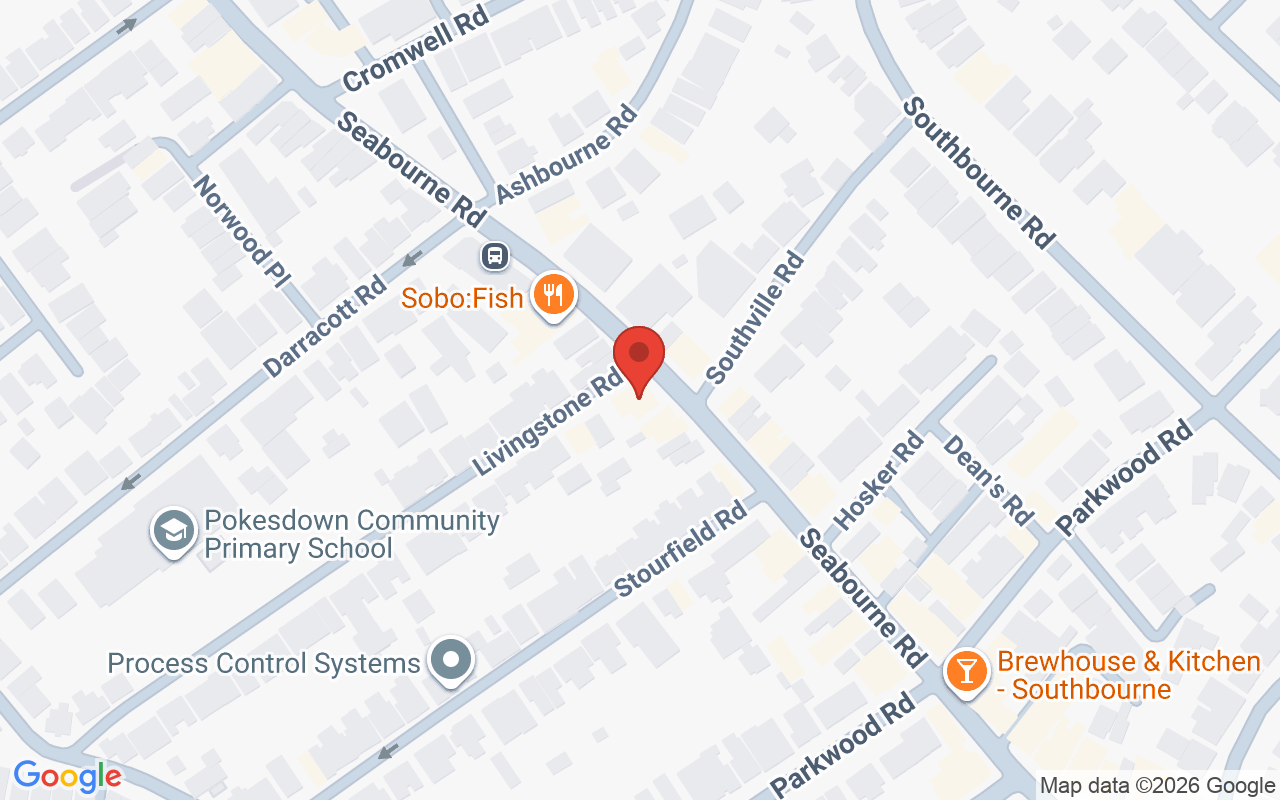 Map showing the location of Classic Beauty Boutique