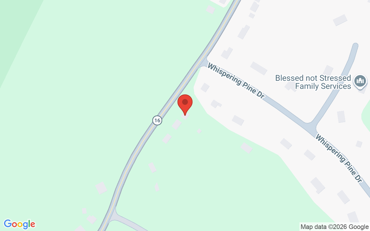 Map showing the location of Thrive Medical Spa