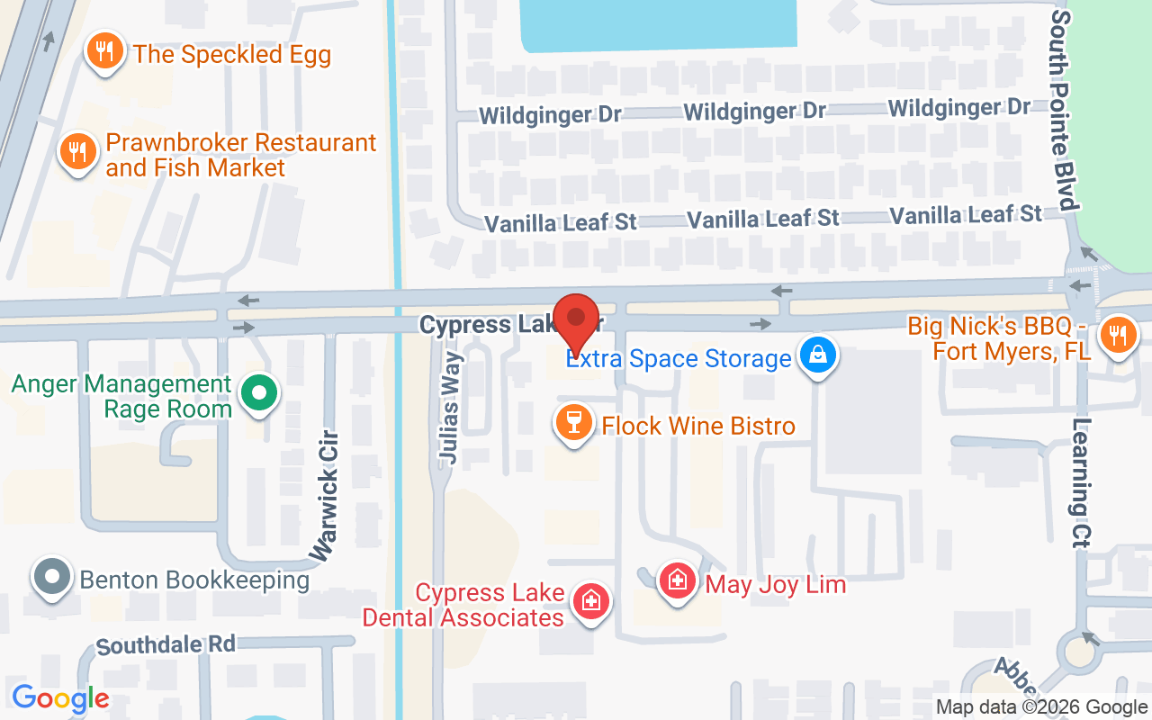 Map showing the location of La-Te-Da Salon & Spa