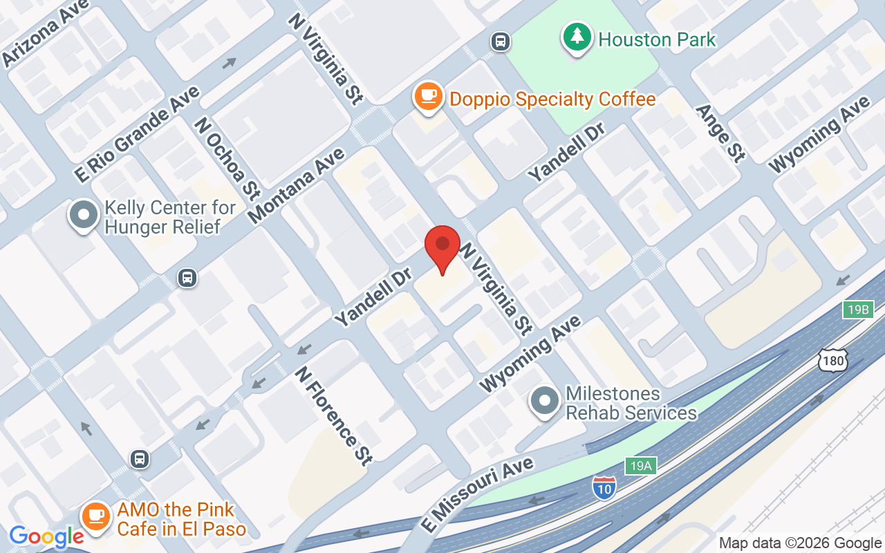 Map showing the location of Flaired Beauty