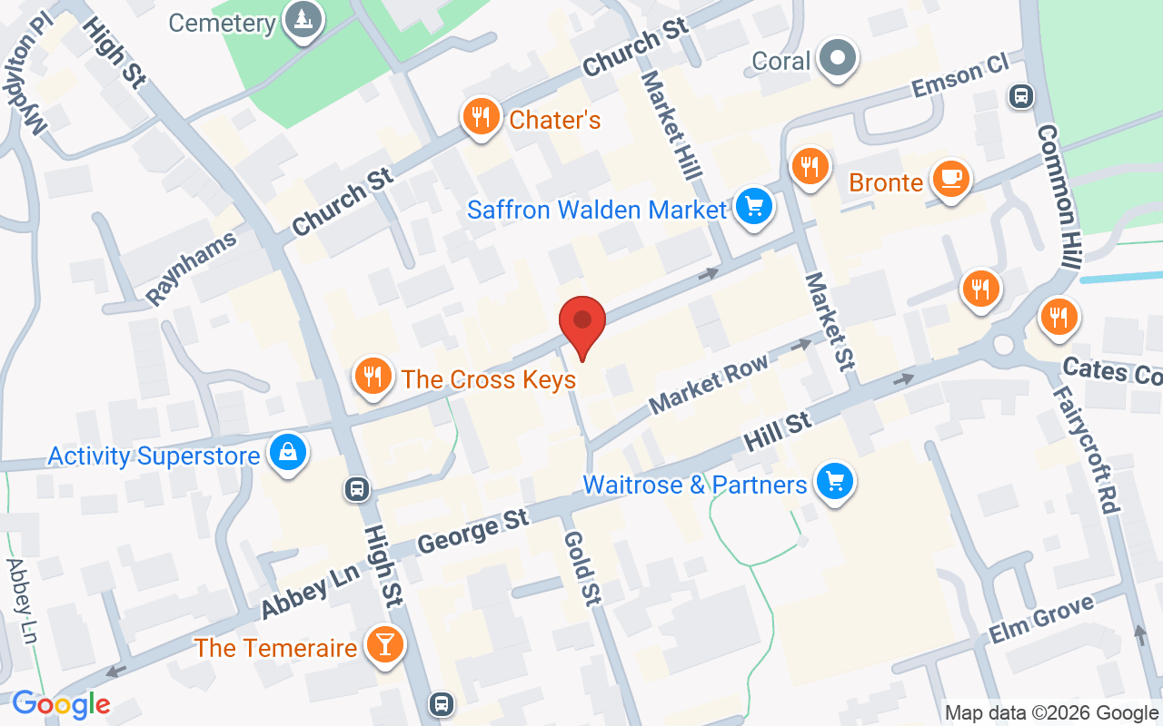 Map showing the location of Stephen James Trichology