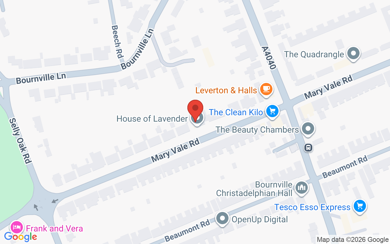 Map showing the location of Ellie R. Hairdressing