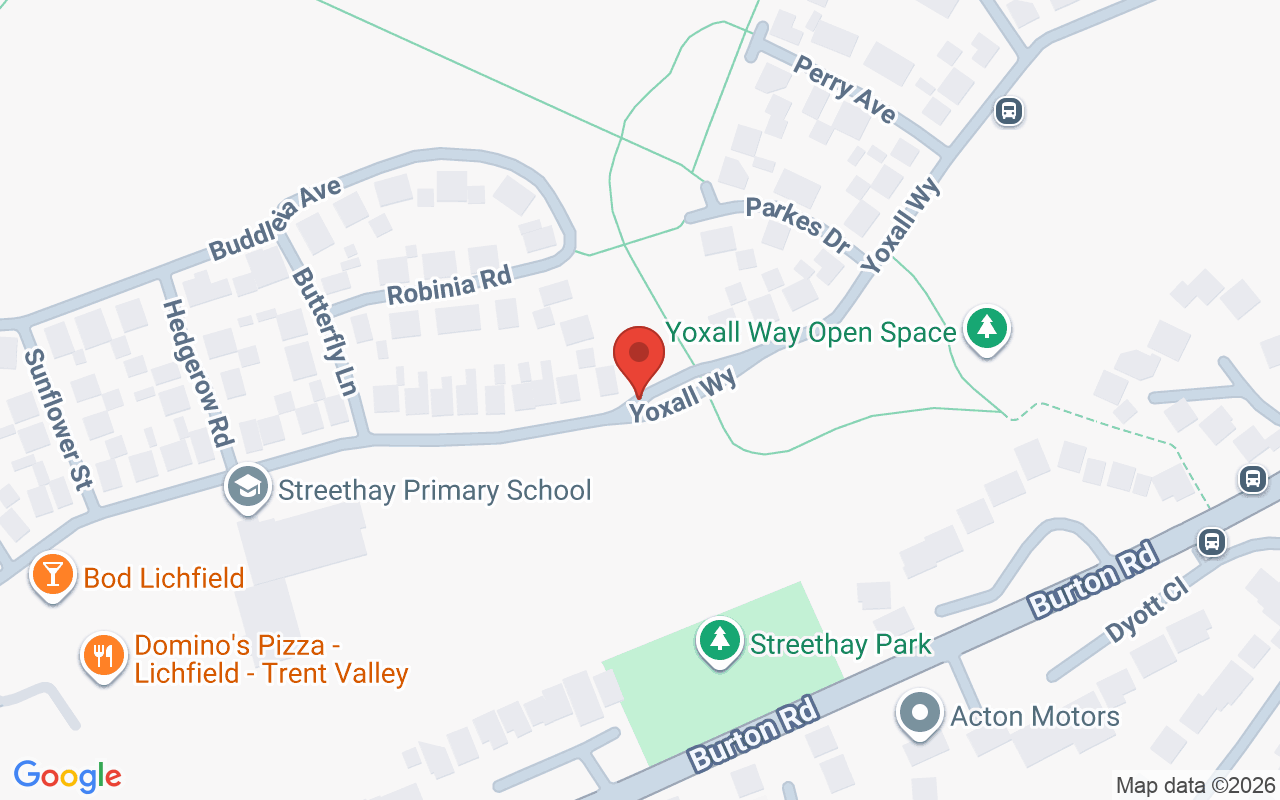 Map showing the location of The Style Station