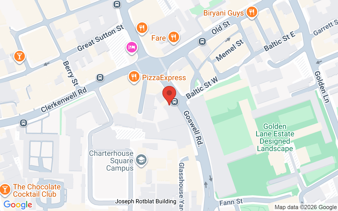 Map showing the location of KClinics Laser Clinic