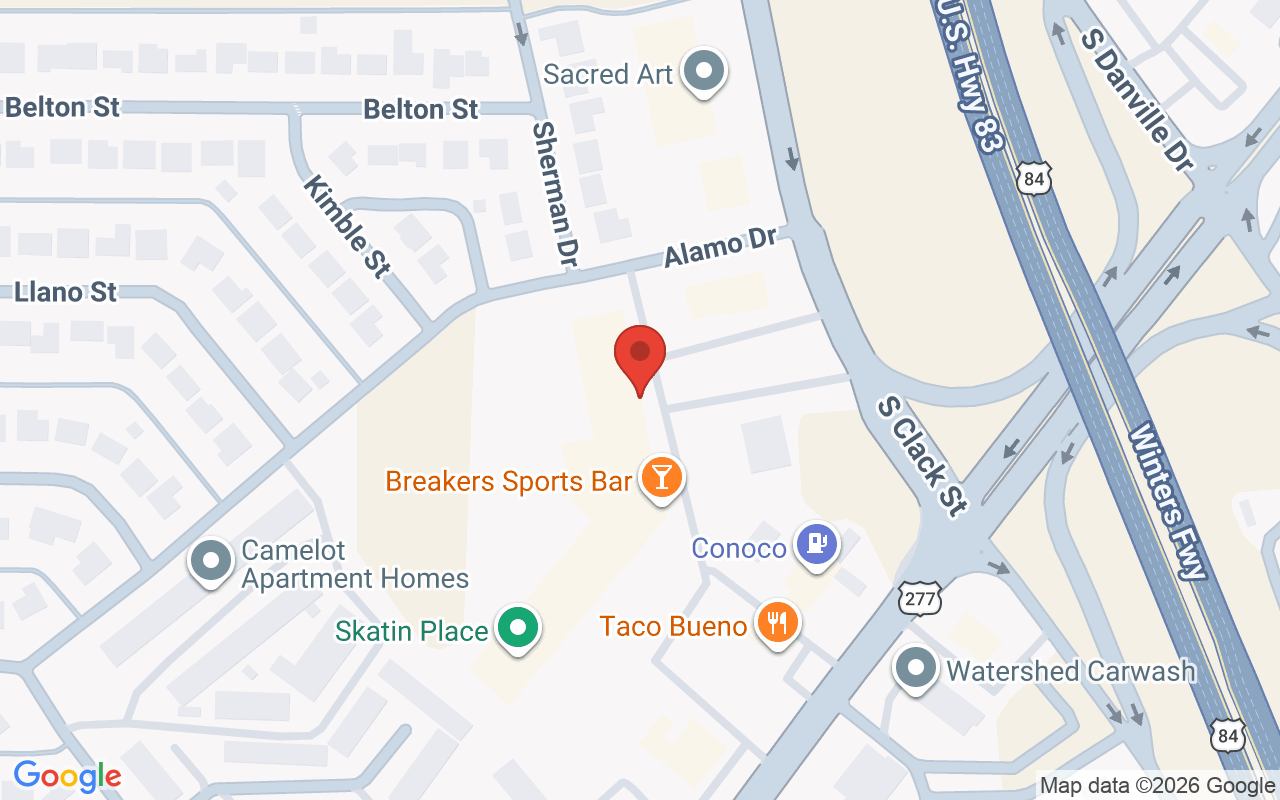 Map showing the location of Hair by Halsa