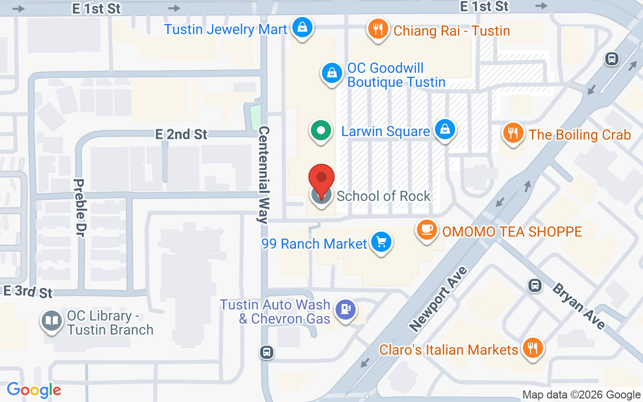 Map showing the location of The Makeup Monk
