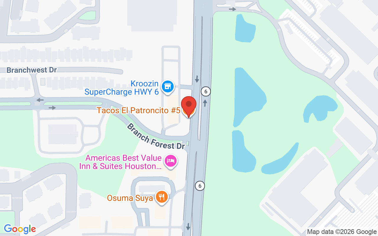 Map showing the location of The Duchess Braids and Beauty Salon