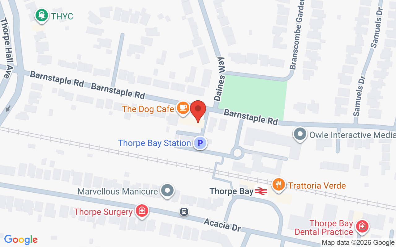 Map showing the location of Woo Salon