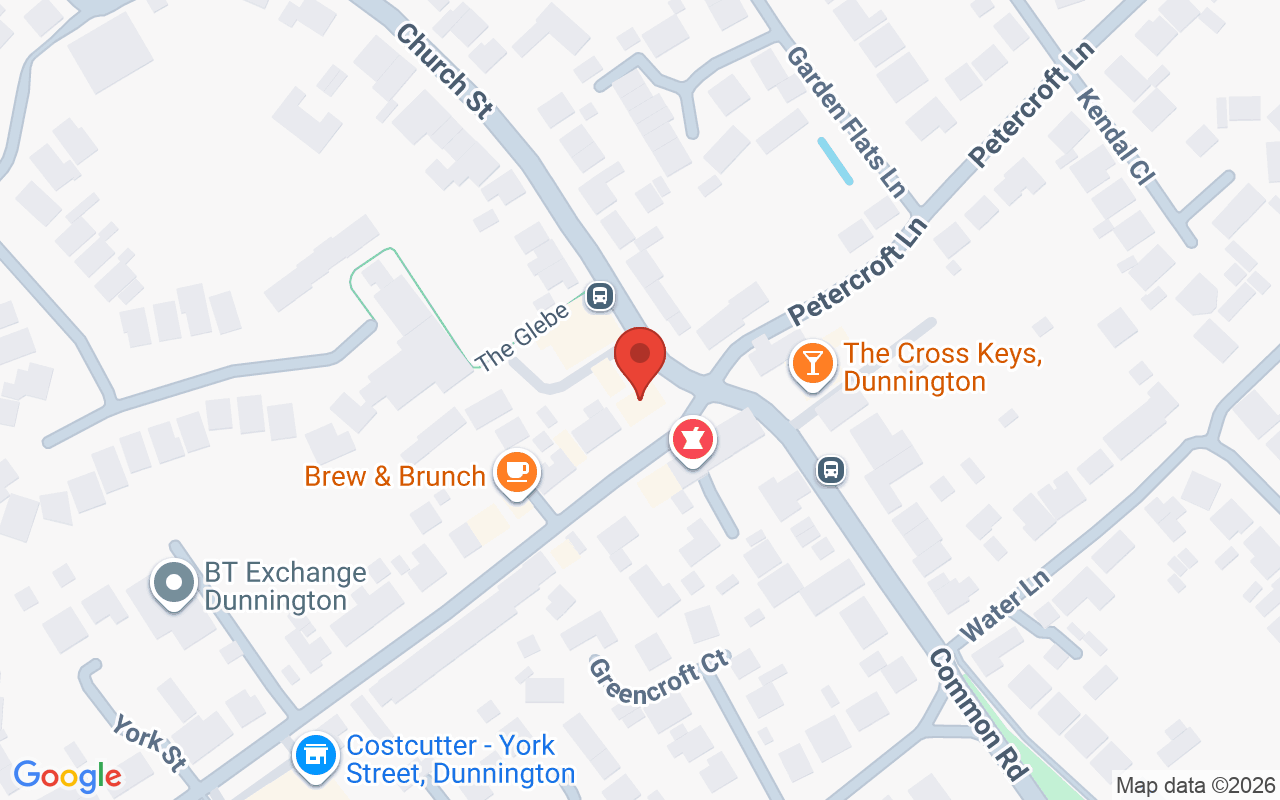 Map showing the location of Top to Toe
