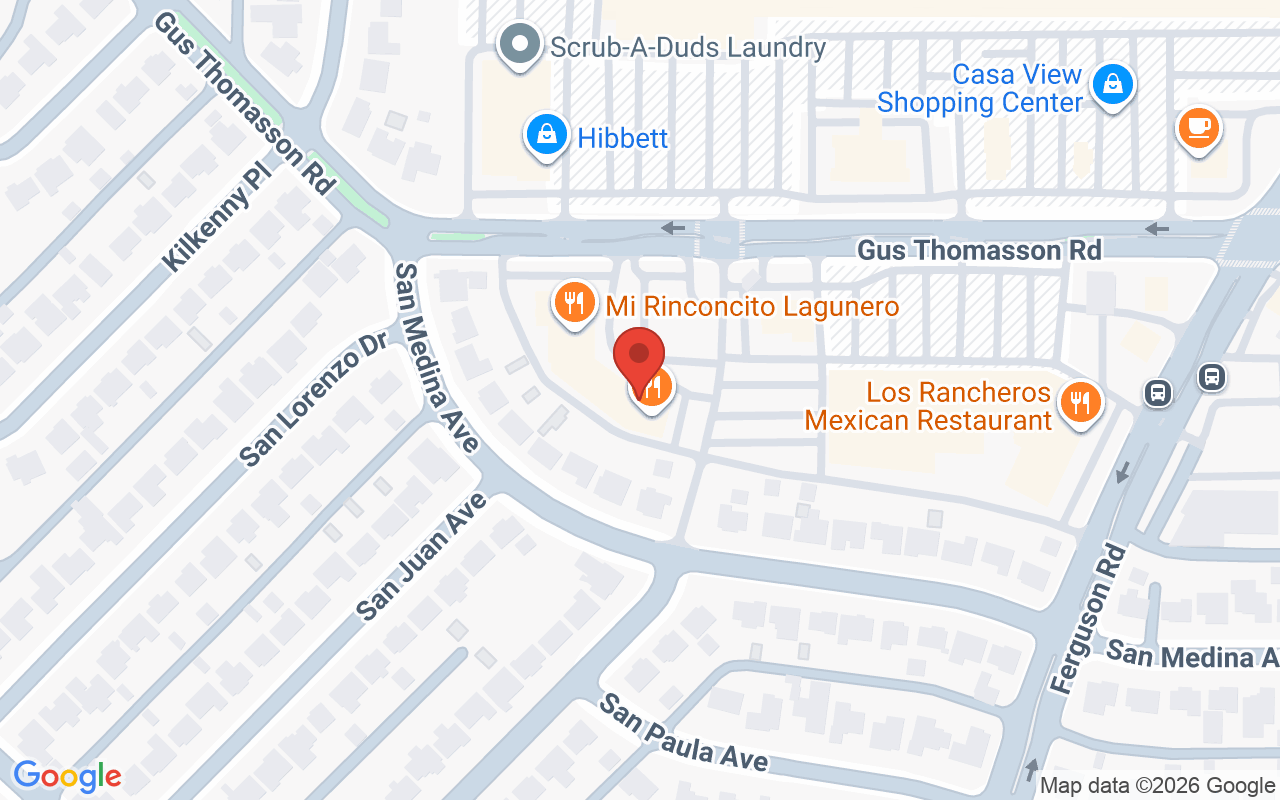 Map showing the location of Brow-Art Threading Salon & Spa