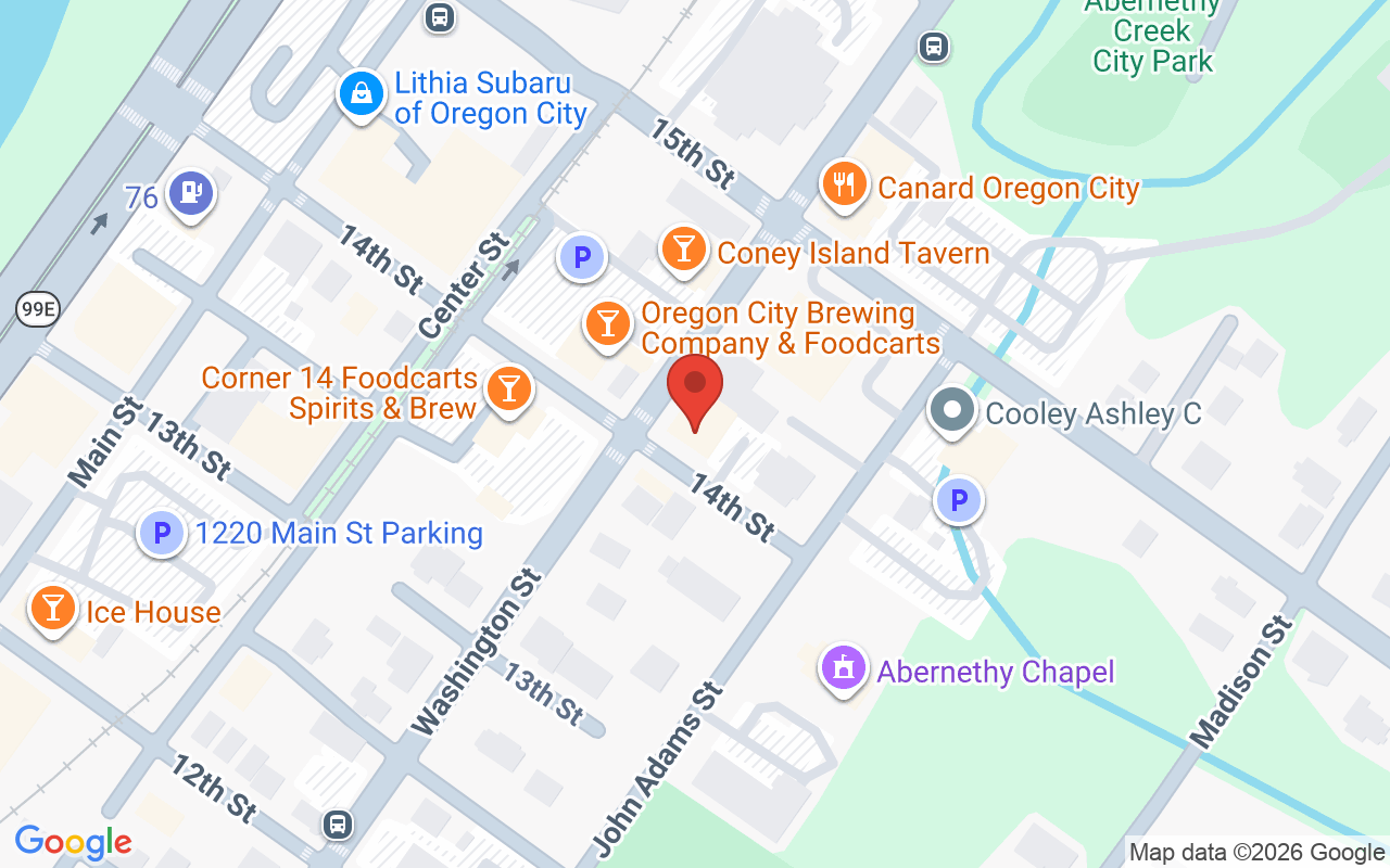 Map showing the location of Ensemble Salon