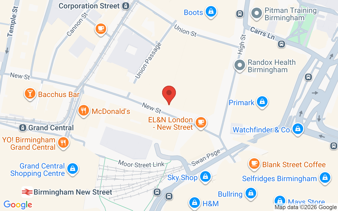 Map showing the location of EssenceIJN Oldbury